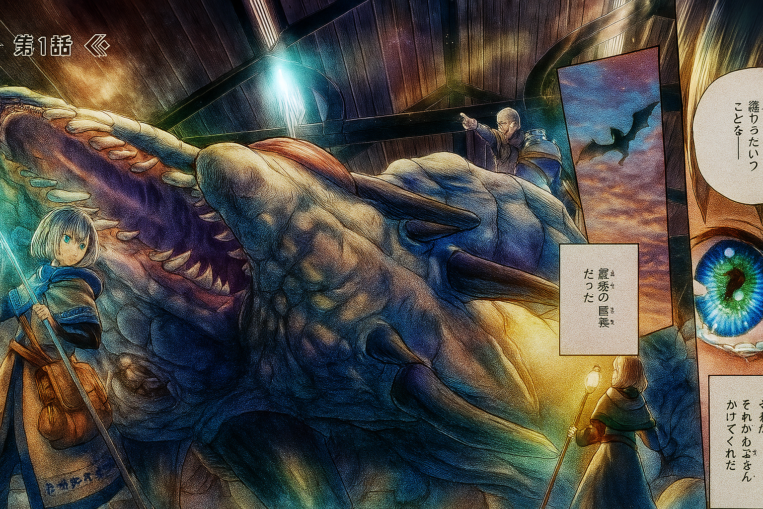 Luca, the Dragon Vet Manga Enters Its Final Arc